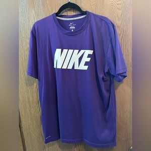 Nike purple tshirt. Size large.